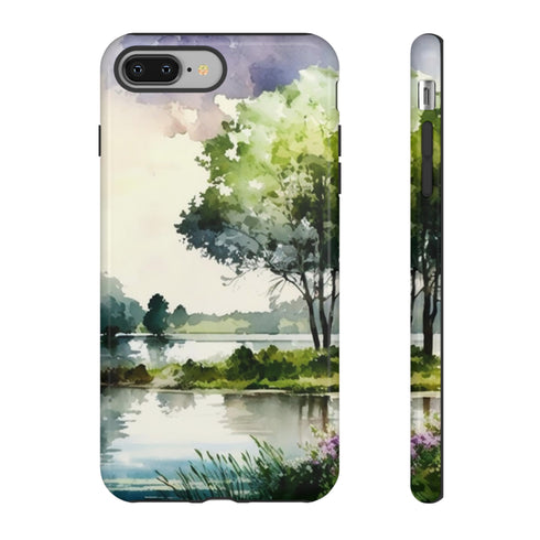 Summer Day by the Lake - Impact Resistant Phone Case